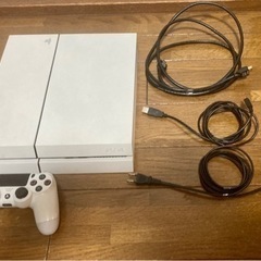 PS4 本体　グレイシャー・ホワイト　500GB  CUH120...