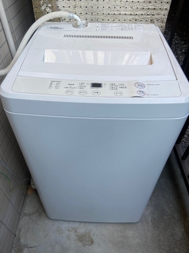 無印良品　洗濯機　2018年モデル