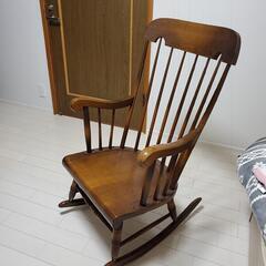 【お値下げ！】飛騨産業、キツツキマーク☆ロッキングチェア