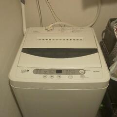 値下げしました。　洗濯機　ヤマダ電機　YWM-T60A 6.0kg
