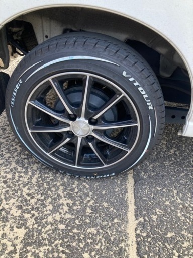155/65R14 軽量ホイール　ヴィッツァータイヤ　軽トラ　箱バン等
