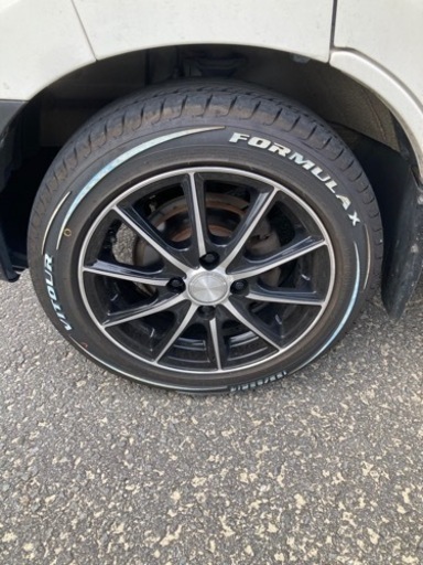 155/65R14 軽量ホイール ヴィッツァータイヤ 軽トラ 箱バン等