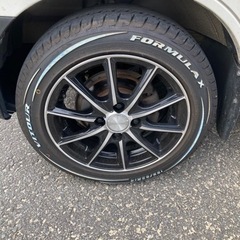 155/65R14 軽量ホイール　ヴィッツァータイヤ　軽トラ　箱バン等