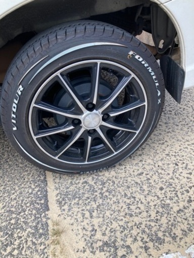 155/65R14 軽量ホイール　ヴィッツァータイヤ　軽トラ　箱バン等