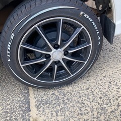 155/65R14 軽量ホイール　ヴィッツァータイヤ　軽トラ　箱バン等