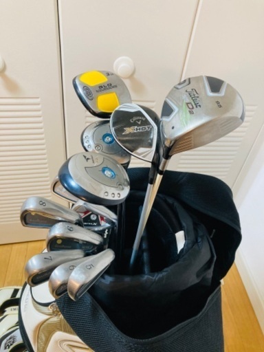 ショップ ※お取引中※【2/22値下げしました】ゴルフ用品一式(クラブ・バッグ 