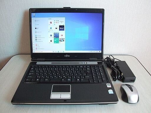 高速SSD120GB搭載　Fujitsu FMV-BIBLO NF/C40 ノートパソコン （3907）