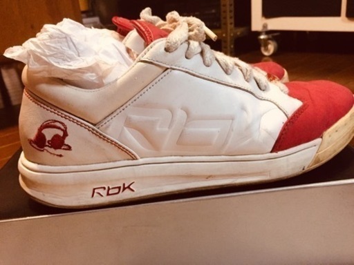 差し上げます。リーボック Reebok RBK DJ RED 10-131921 26.5㎝ (keke)  桜上水の靴《スニーカー》の中古あげます・譲ります｜ジモティーで不用品の処分