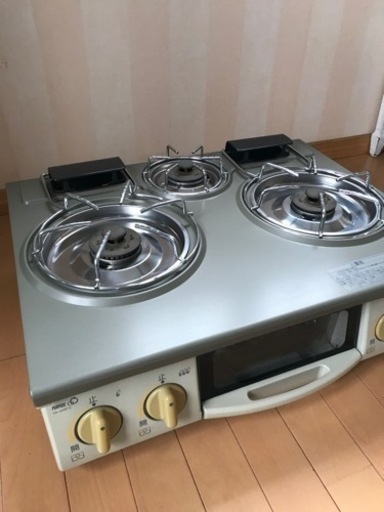 《決まりました》ガスコンロ　展示品未使用