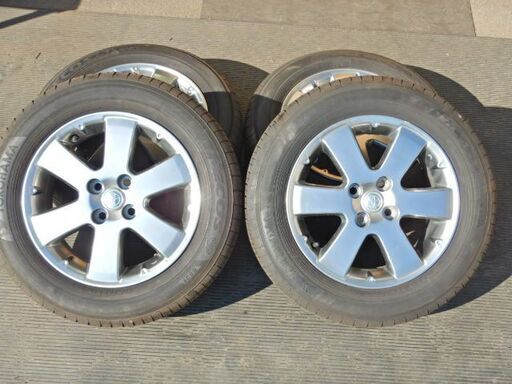 タイヤ、ホイール トヨタ アルミホイール 4本 純正 185/65R15 タイヤ付 