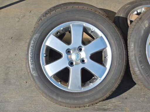タイヤ、ホイール トヨタ アルミホイール 4本 純正 185/65R15 タイヤ付 