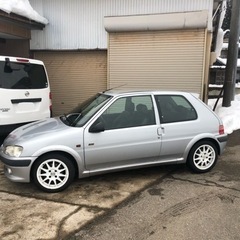 プジョー106 S16 シルバー　車検満タン