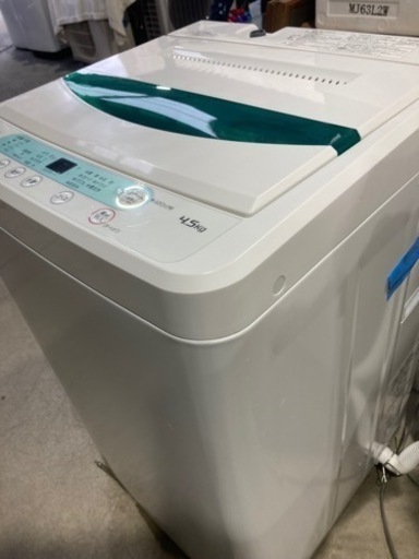 YAMADA 4.5kg 全自動洗濯機 YWM-T45G1 2019年製