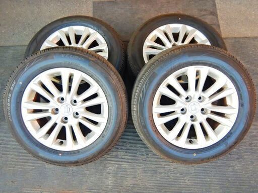 クラウン 210 アルミホイール 4本 16×7J+40 純正 215/60R16 タイヤ付 