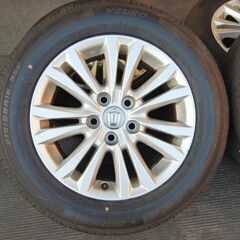 クラウン 210　アルミホイール 4本　16×7J+40　純正　215/60R16　タイヤ付