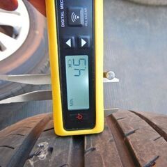 クラウン 210　アルミホイール 4本　16×7J+40　純正　215/60R16　タイヤ付