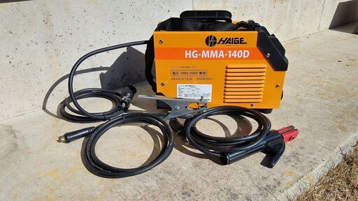 インバーターアーク溶接機HG-MMA-140D