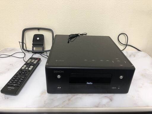 2018年製 DENON RCD-N10 HEOS搭載 CDプレーヤー ネットワークプレーヤー TV連動 高音質デジタルアンプ
