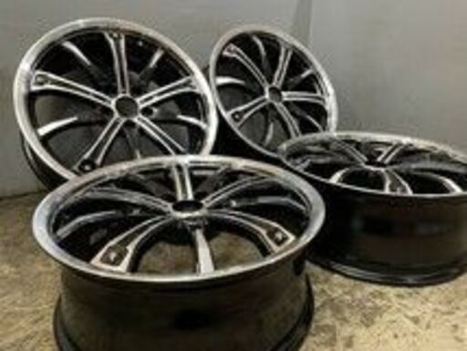新品 BLEST Bahnsport TYPE505 19インチ 4本 8.5J5HPCD114.3+36 ブラポリ アルファード ヴェルファイア マークX等　(VHV134)クレジットカード QRコード決済可能 新品 BLEST Bahnsport TYPE505 19インチ 4本 8.5J5HPCD114.3+36