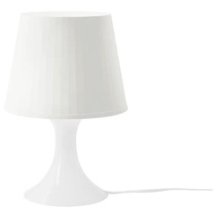 IKEA LAMPAN ラムパン テーブルランプ ホワイト29 cm