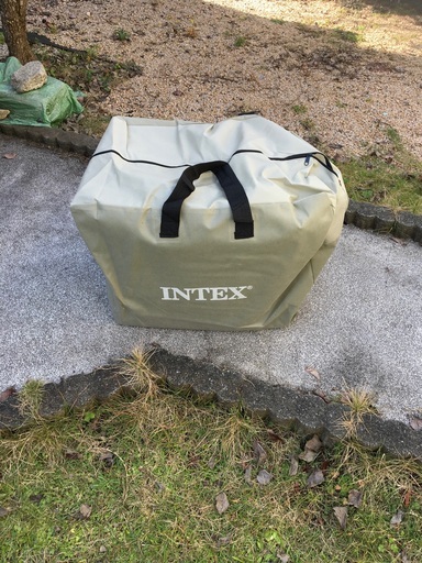 インテックス ゴムボート5人乗り、未使用品