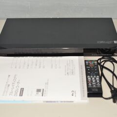 2014年製 SONY ブルーレイディスク/DVDレコーダー BDZ-EW510
