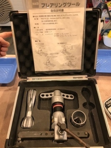 【中古】TASCO フレアリングツール クイックハンドル型