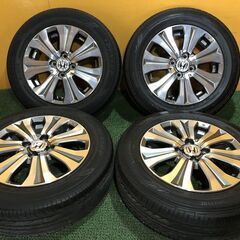 No.686　ホンダ フリードスパイク純正ホイール 15×5.5J 15インチ ENKEI製　ダンロップタイヤ 185/65R15　4本