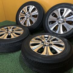 No.686　ホンダ フリードスパイク純正ホイール 15×5.5J 15インチ ENKEI製　ダンロップタイヤ 185/65R15　4本