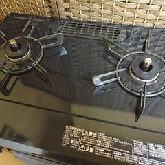 LPガス ガステーブル 2020年製 幅56cm VH34NBKL リンナイ 水無片面焼き 左強火 プロパンガス 札幌市 白石区 東札幌