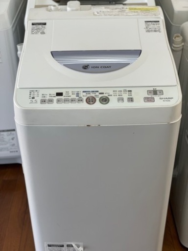 送料・設置込み　洗濯機　5.5kg シャープ 2015年