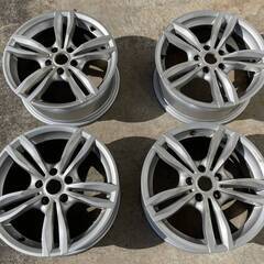 極美品 BMW X1シリーズ着用 アルミホイール4本セット MAK 17インチ 5穴 7.5J×17 EH2+ ET54 PCD112 F