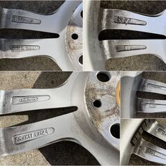 極美品 BMW X1シリーズ着用 アルミホイール4本セット MAK 17インチ 5穴 7.5J×17 EH2+ ET54 PCD112 F