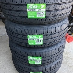 商談中です。トーヨータイヤ　プリウス等、195/65R15 4本交換工賃込み！