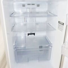 中古 冷蔵庫 2ドア 256L ファン式 訳あり特価 三菱 MR-H26S-S 右開き EA0464