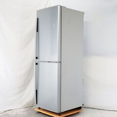 中古 冷蔵庫 2ドア 256L ファン式 訳あり特価 三菱 MR-H26S-S 右開き EA0464