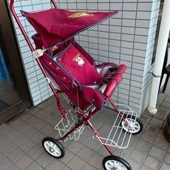 レトロ　未使用品　ハローキティ　ベビーカー