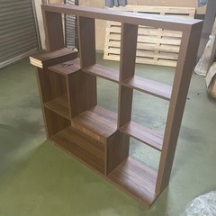 【ネット決済】正方形の木製棚