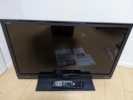 32型テレビ　シャープAQUOS　説明書付き美品