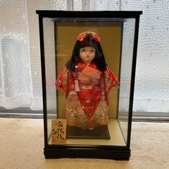 隆山作　気品ある市松人形　１３号