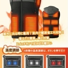 【ネット決済】電熱ベスト　ヒートジャケット　新品
