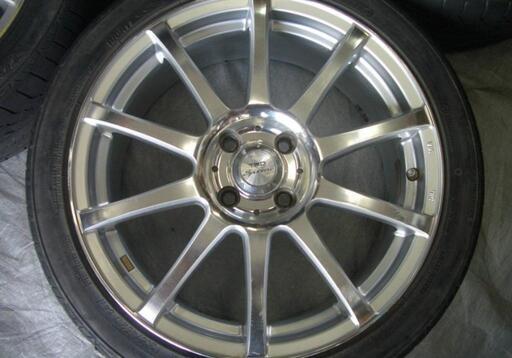 希少！TRD sportivo SP1 17in 7J off+50 PCD100 TOYO DRB 205/40R17 4本セット