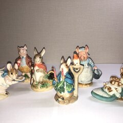 Border Fine Artsのピーターラビット26点の置物とケース