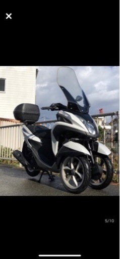 YAMAHAトリシティ125cc