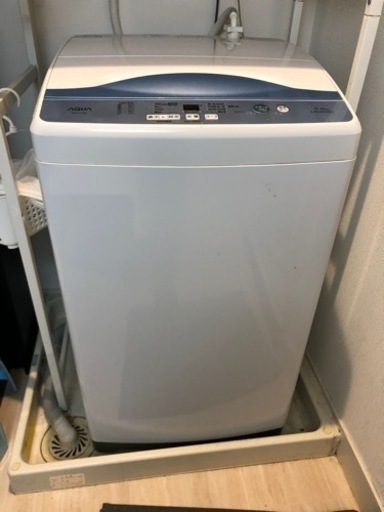 洗濯機 アクア 7kg - 生活家電