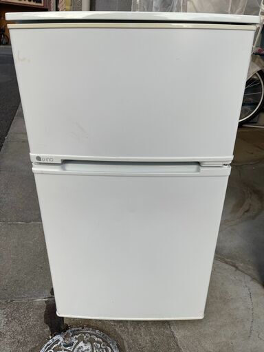 ■都内近郊無料で配送、設置いたします■ユーイング 冷蔵庫 UR-D90J 2018年製■UIN-1A