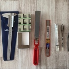 実作工具フルセット ヤスリ 地金 ノギス ワックス 磨き