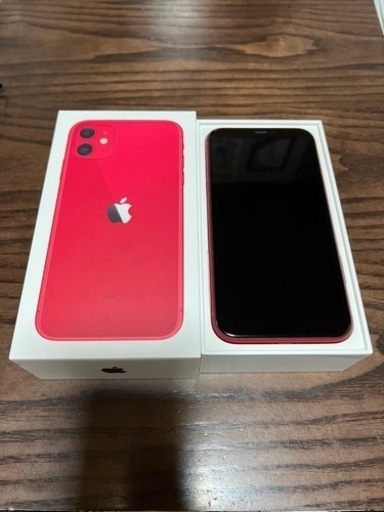 超美品‼️iPhone 11 ‼️(PRODUCT)RED ‼️64 GB Softbank ‼️レッド