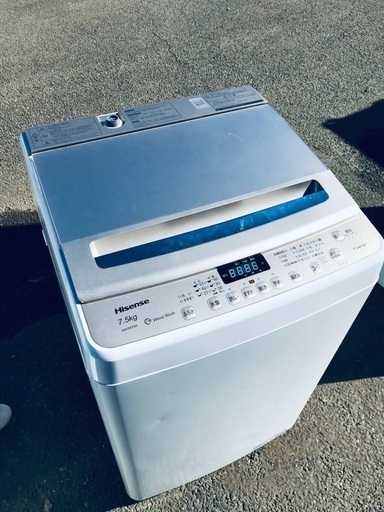 ♦️EJ1586番 Hisense全自動電気洗濯機 【2019年製】