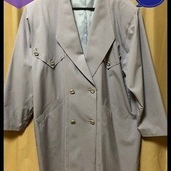 レディース　コート　薄紫　ジャケット　ジャンパー　婦人　軽い　上質